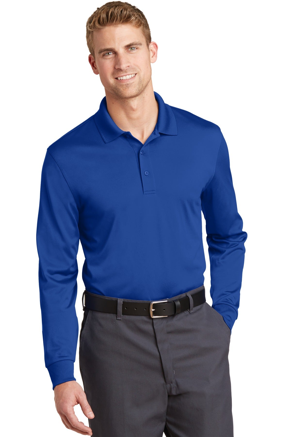 CornerStone CS412LS Select Snag-Proof Long Sleeve Polo