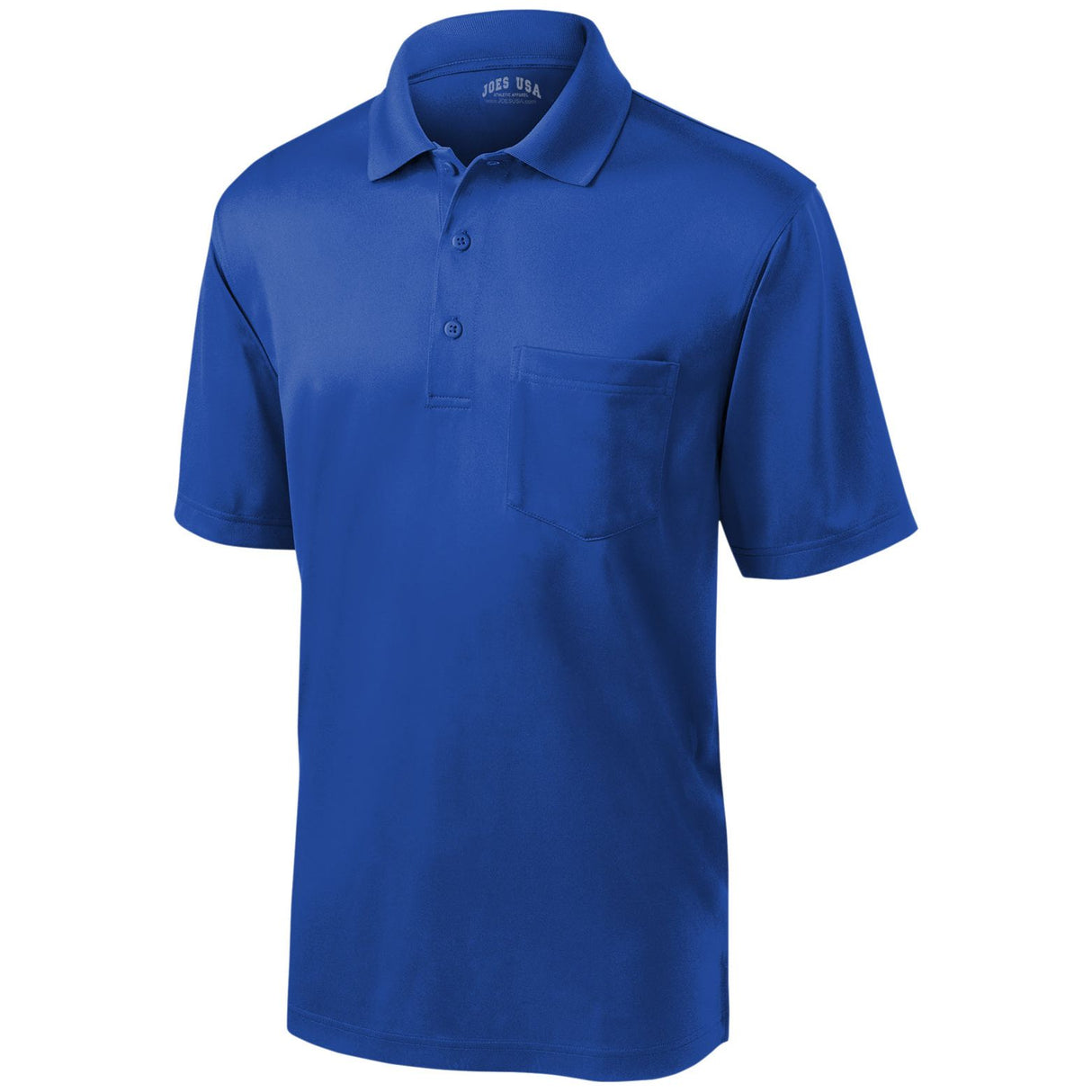Men's Select Snag-Proof Pocket Polo Polos/Knits Joe's USA Royal X-Small