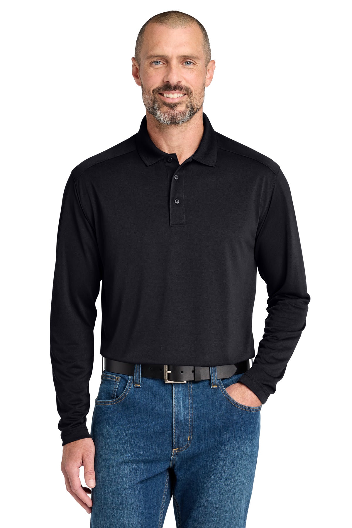 CornerStone CS418LS Select Lightweight Snag-Proof Long Sleeve Polo
