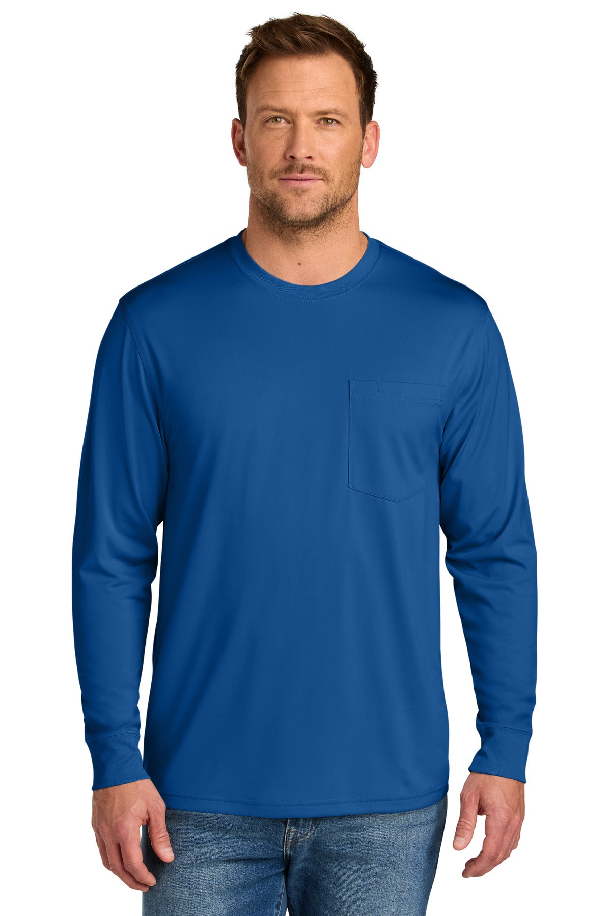 CornerStone ® Workwear Pro Long Sleeve Pocket Tee CS440LSP - CornerStone CS440LSP