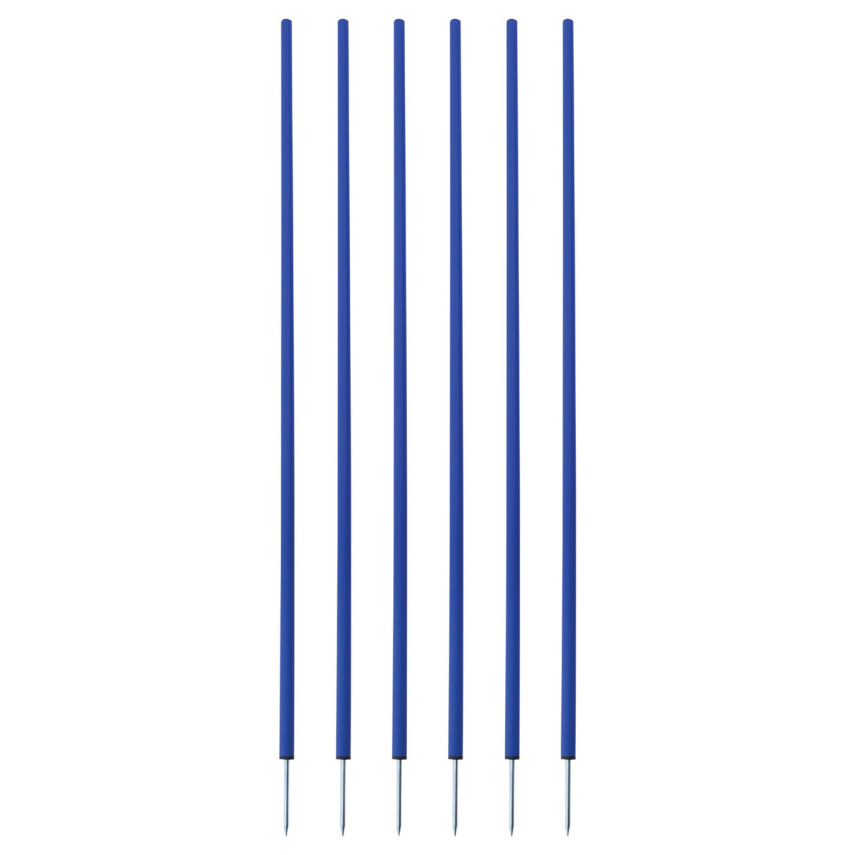 COACHING STICKS, SET OF 6 BLUE