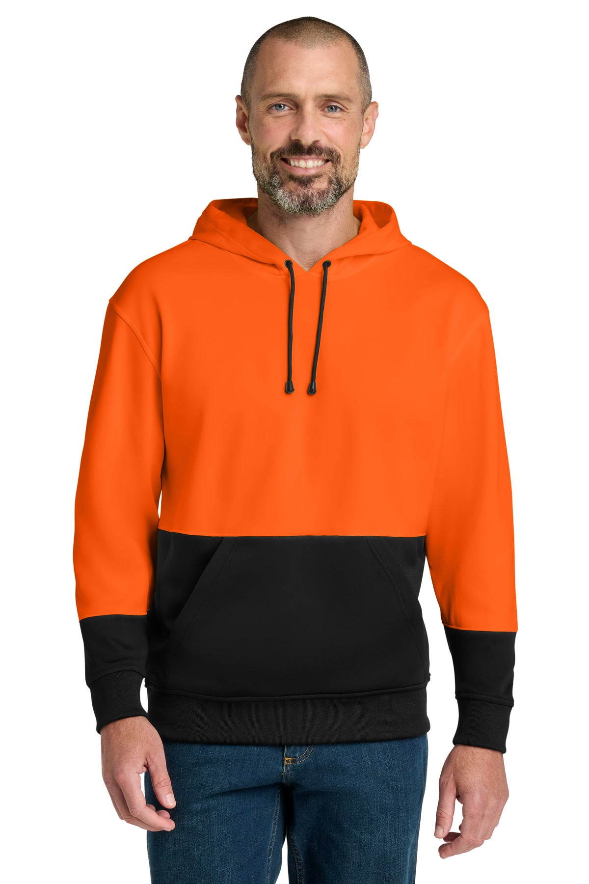 CornerStone CSF01 Enhanced Visibility Fleece Pullover Hoodie