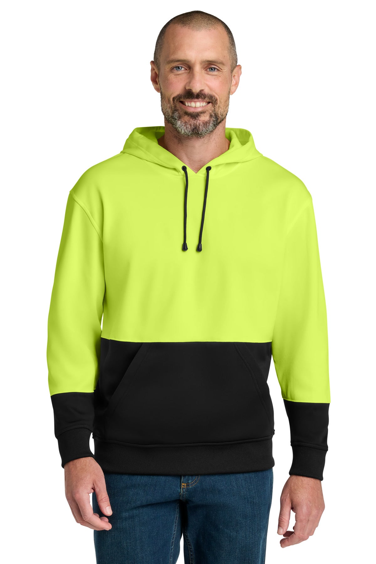 CornerStone CSF01 Enhanced Visibility Fleece Pullover Hoodie