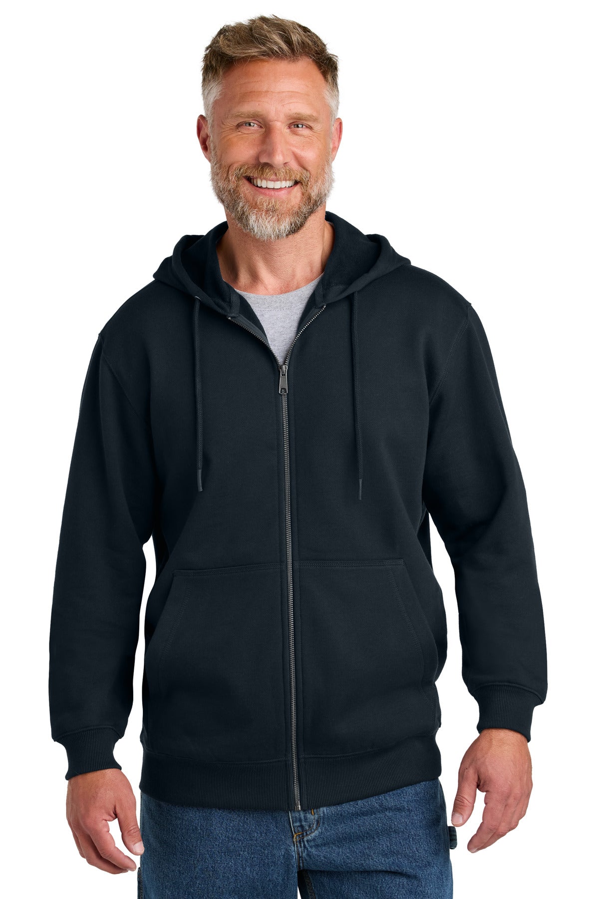 CornerStone ® Tough Fleece Full-Zip Hoodie CSF631 - CornerStone CSF631