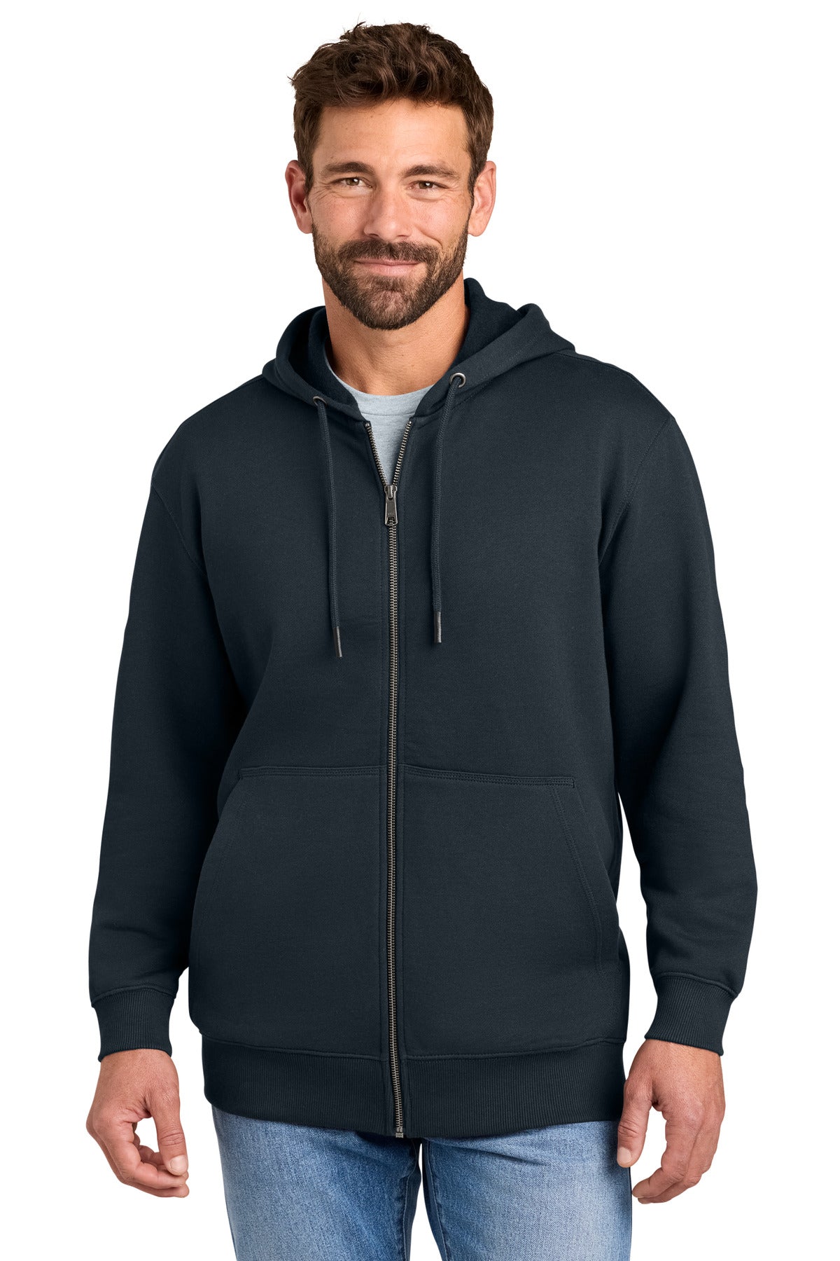 CornerStone CSF631 Tough Fleece Full-Zip Hoodie