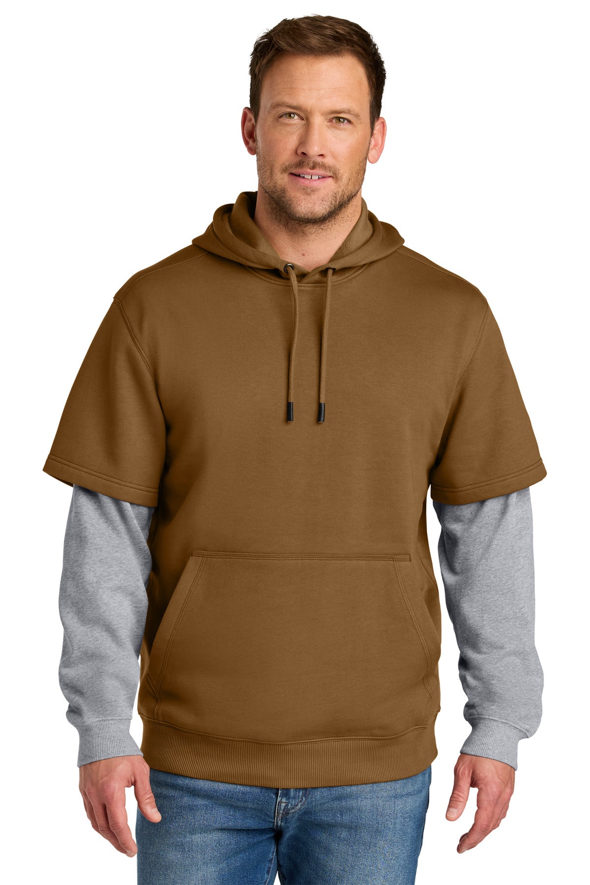 CornerStone CSF632 Tough Fleece Layered Hoodie