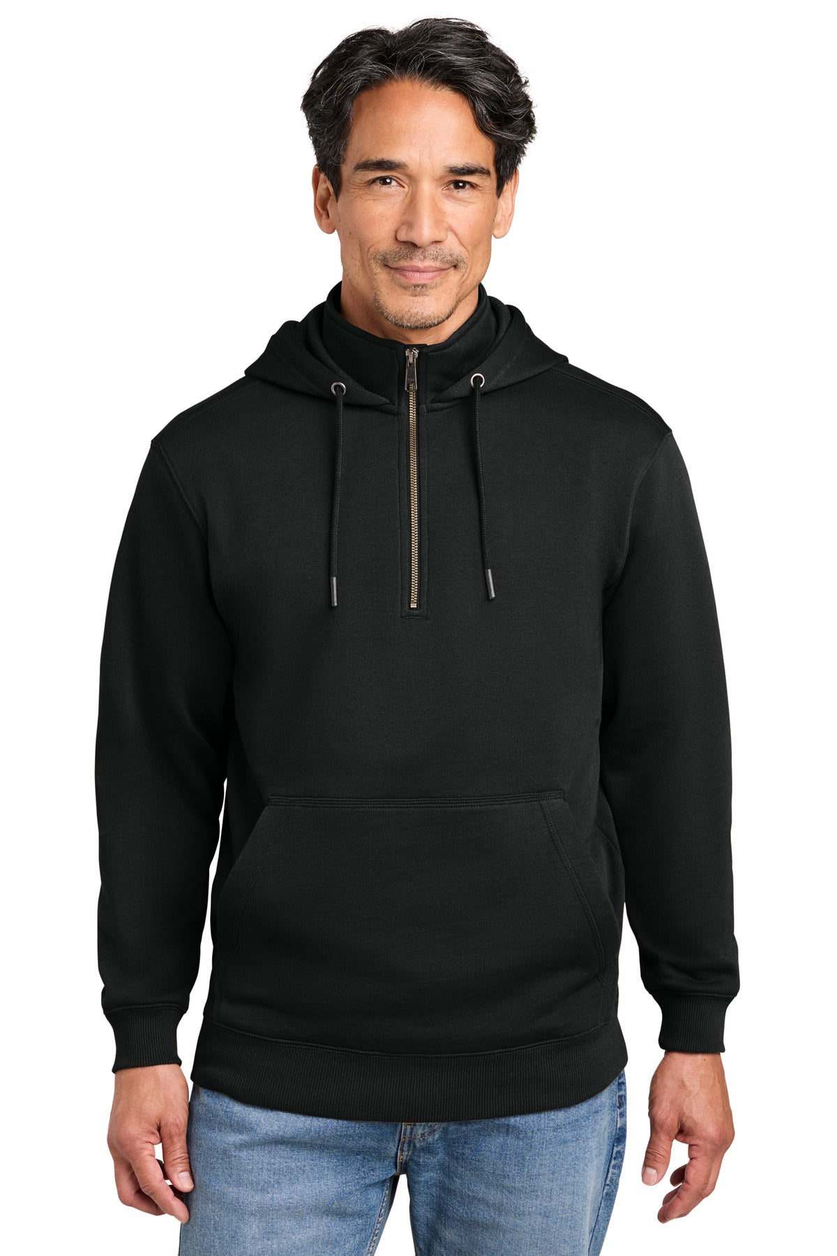 CornerStone CSF633 Tough Fleece 1/4-Zip Hoodie