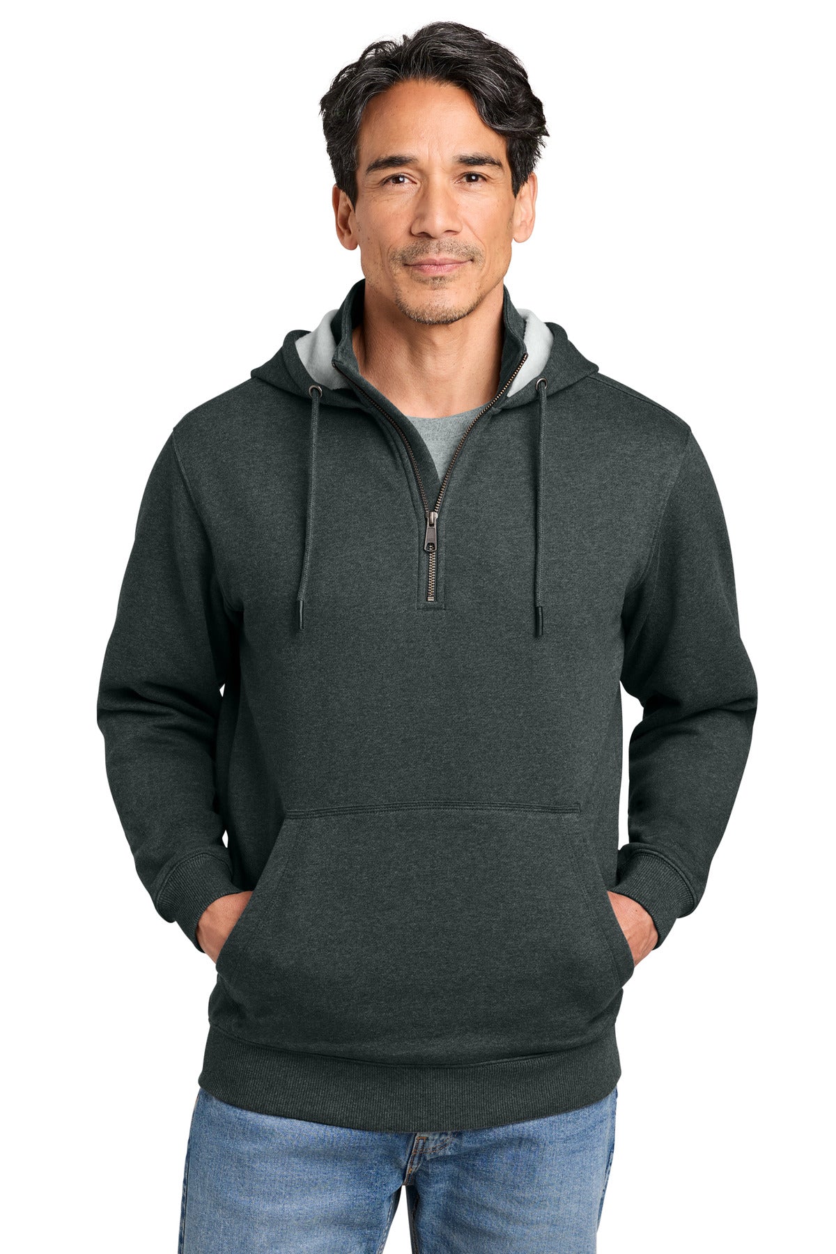 CornerStone CSF633 Tough Fleece 1/4-Zip Hoodie