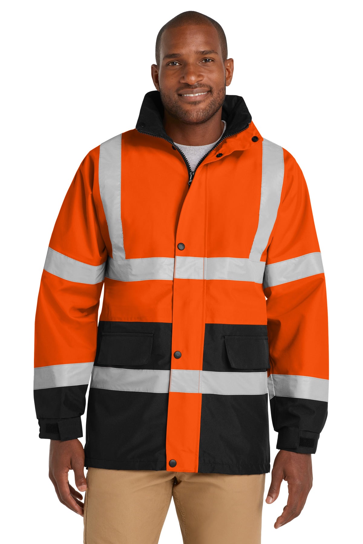 CornerStone ® - ANSI 107 Class 3 Waterproof Parka. CSJ24 - CornerStone CSJ24