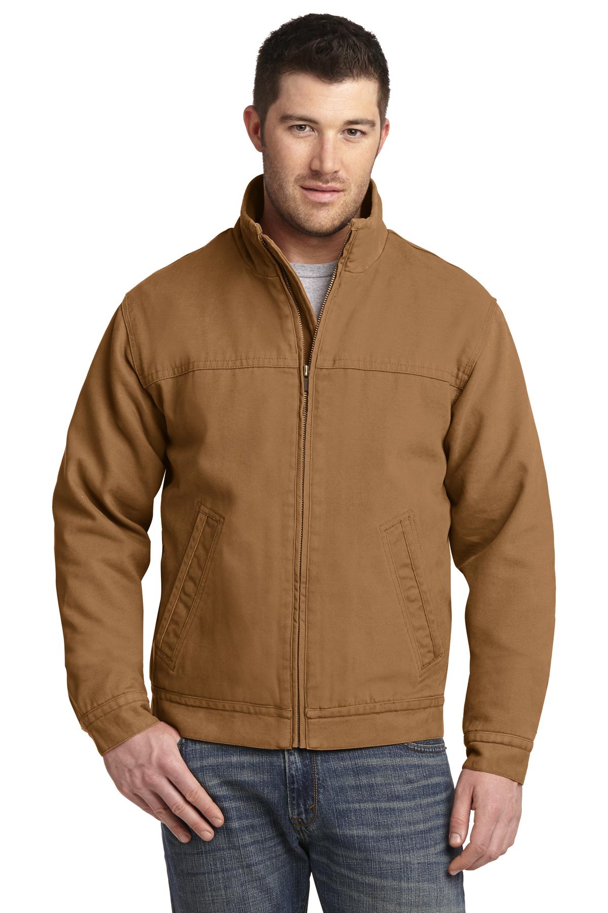 CornerStone CSJ40 Washed Duck Cloth Flannel-Lined Work Jacket