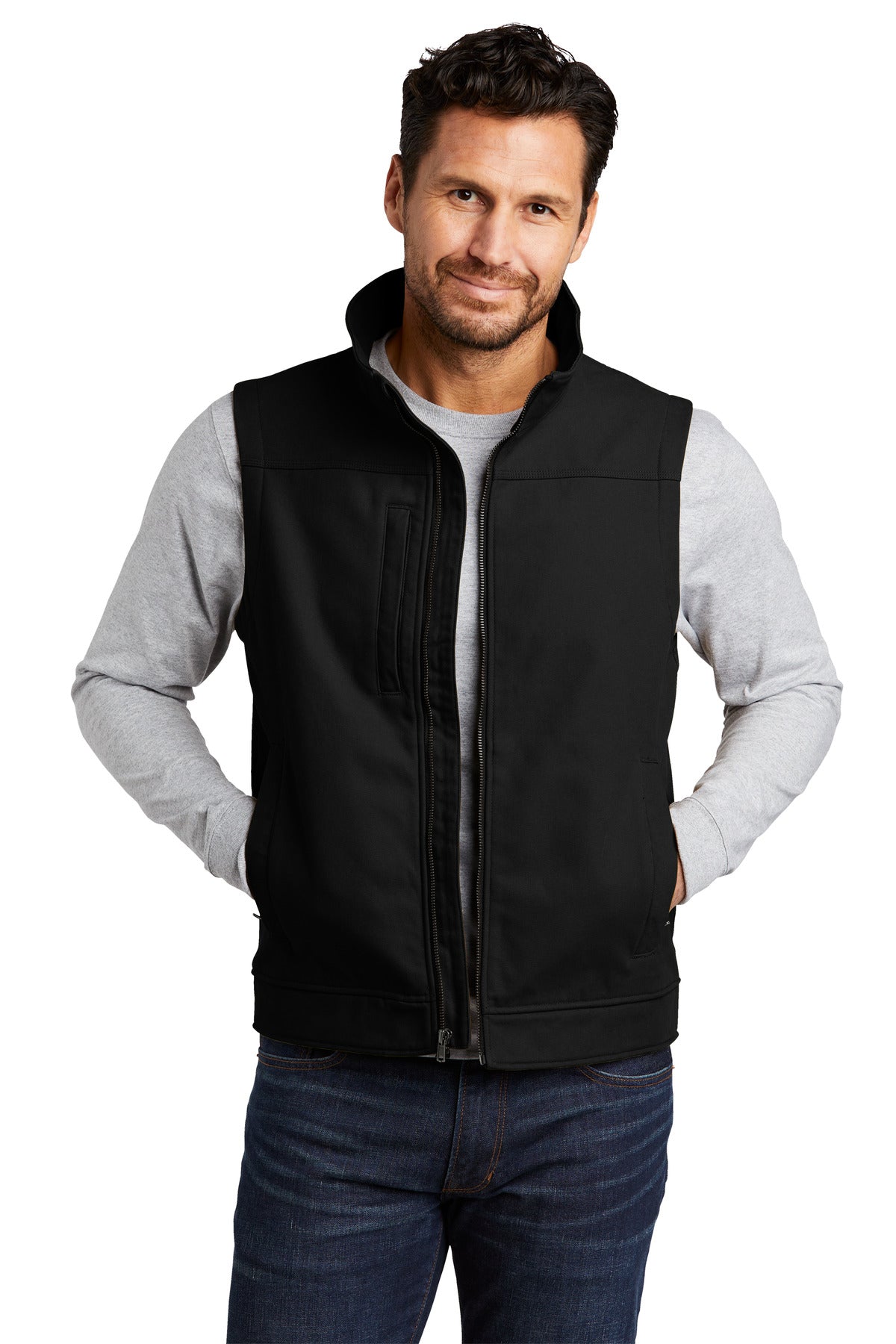 CornerStone ® Duck Bonded Soft Shell Vest CSV60 - CornerStone CSV60