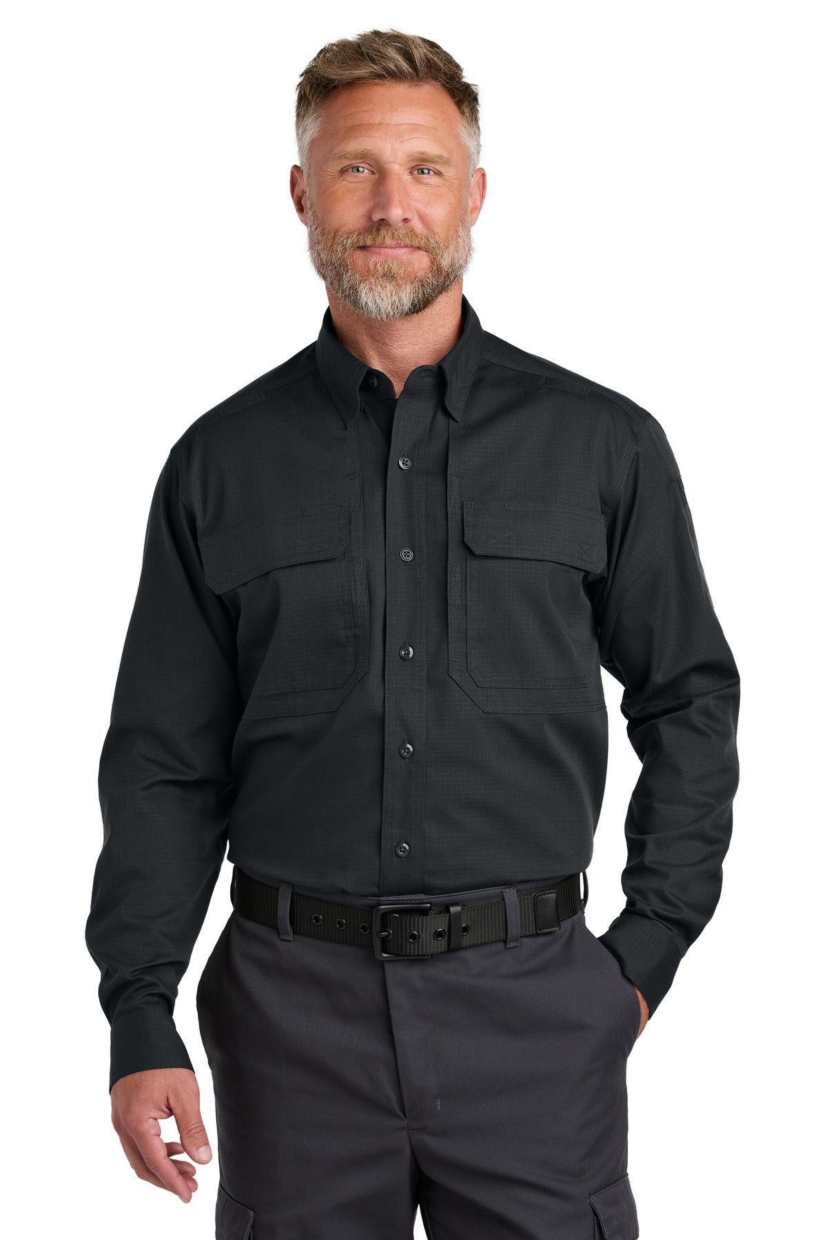 CornerStone ® Long Sleeve Select Tactical Shirt CSW176 - CornerStone CSW176