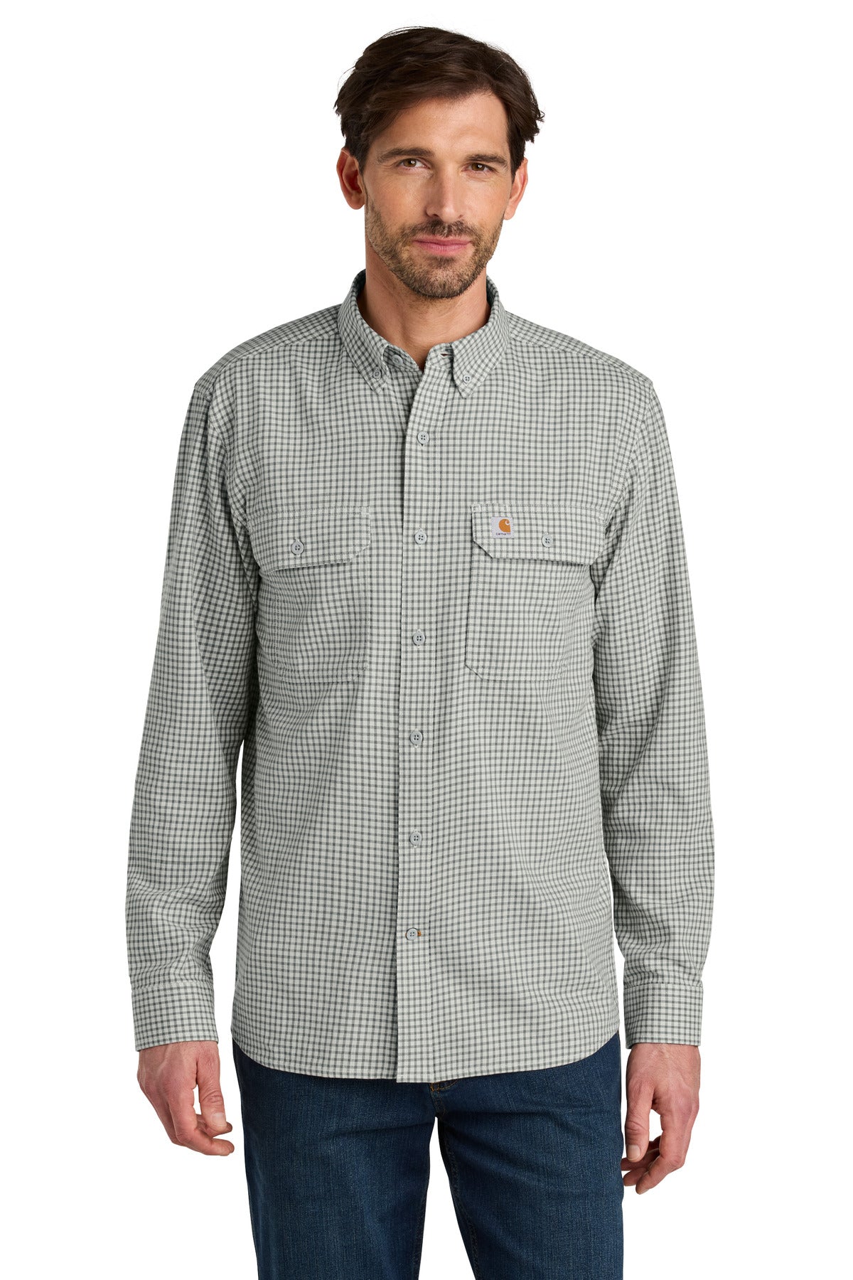 Carhartt CT107109 Rugged Flex Plaid Long Sleeve Shirt