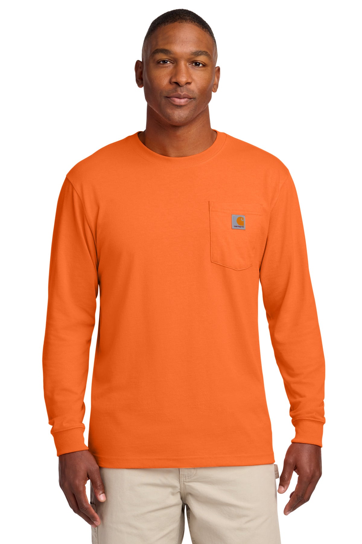 Carhartt CTK126 Workwear Pocket Long Sleeve T-Shirt