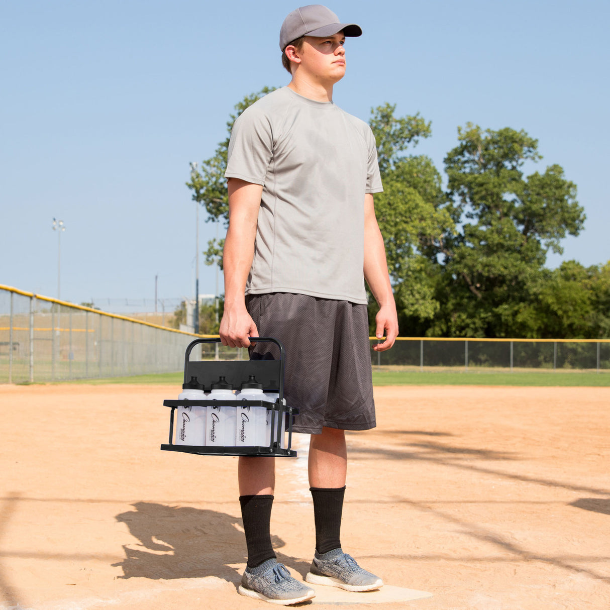 Champion Sports COLLAPSIBLE WATER BOTTLE CARRIER