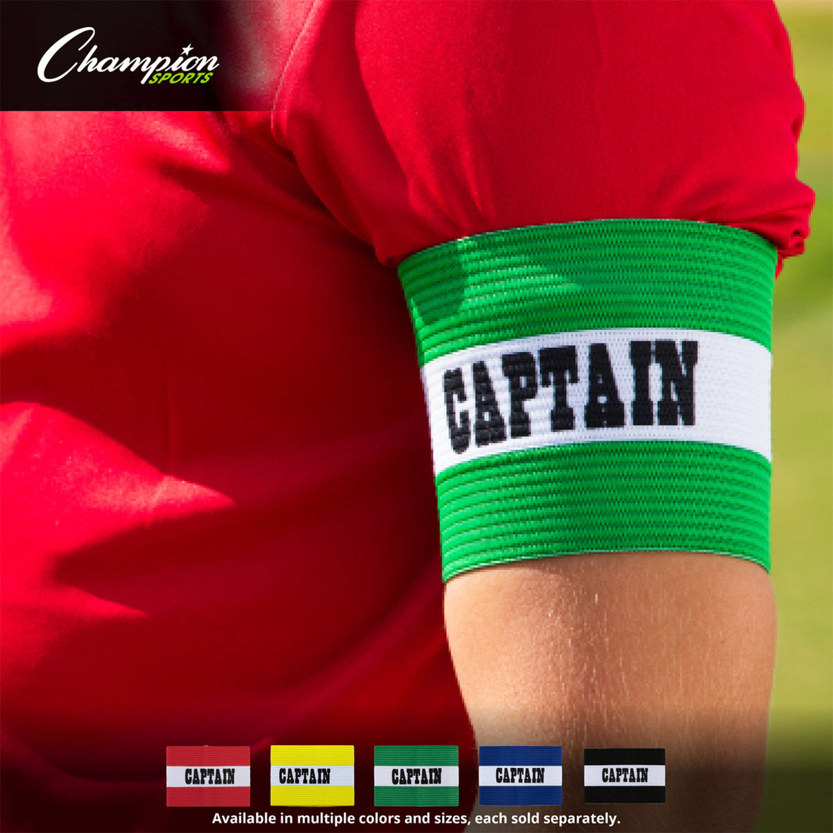 CAPTAIN ARM BAND, YOUTH BLACK