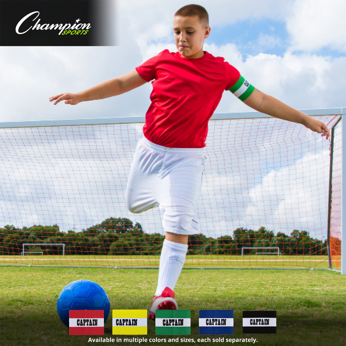 CAPTAIN ARM BAND, YOUTH BLACK
