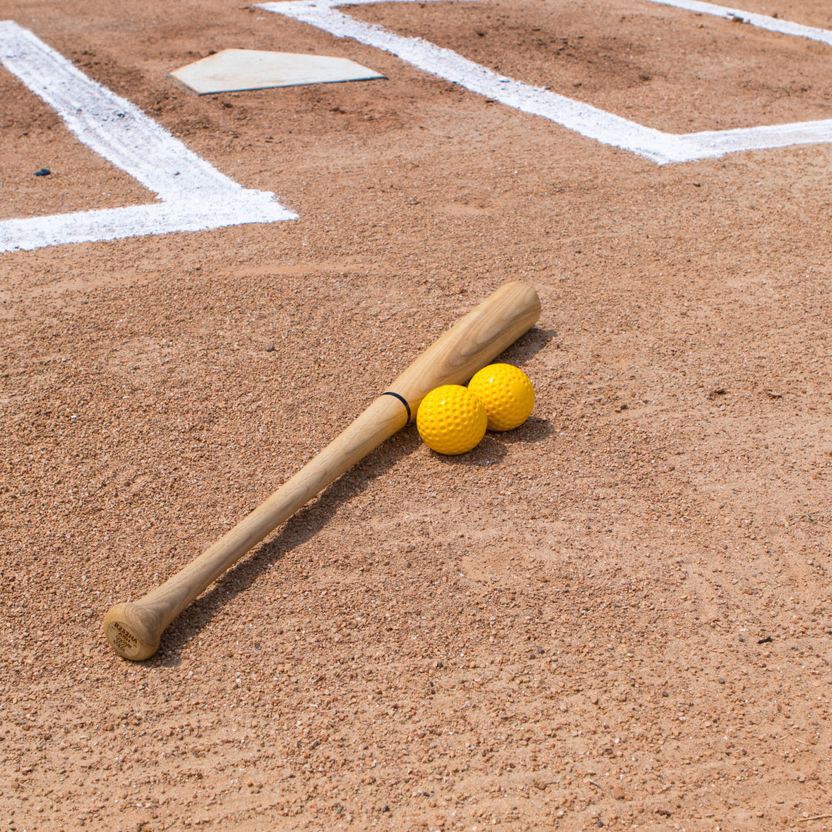 DIMPLED PITCHING MACHINE BASEBALLS WHITE