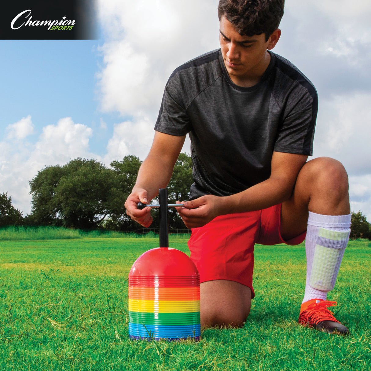 Champion Sports SOFT DOME CONE SET