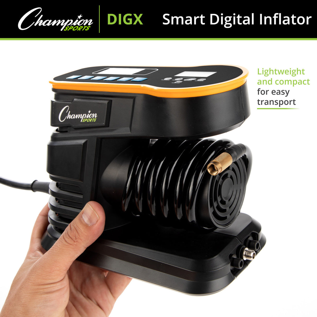 Champion Sports SMART DIGITAL INFLATOR PUMP