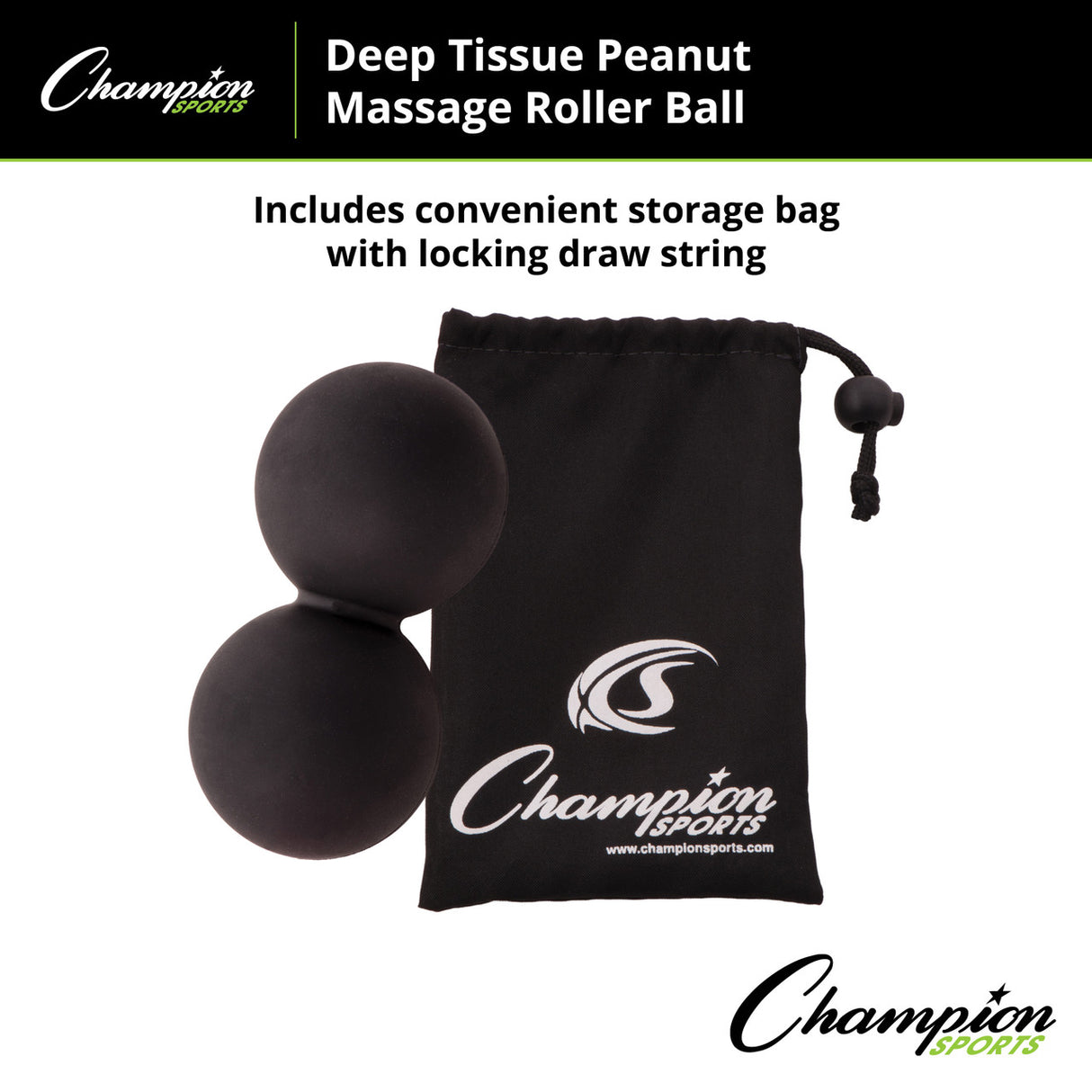Champion Sports PEANUT MASSAGE BALLS