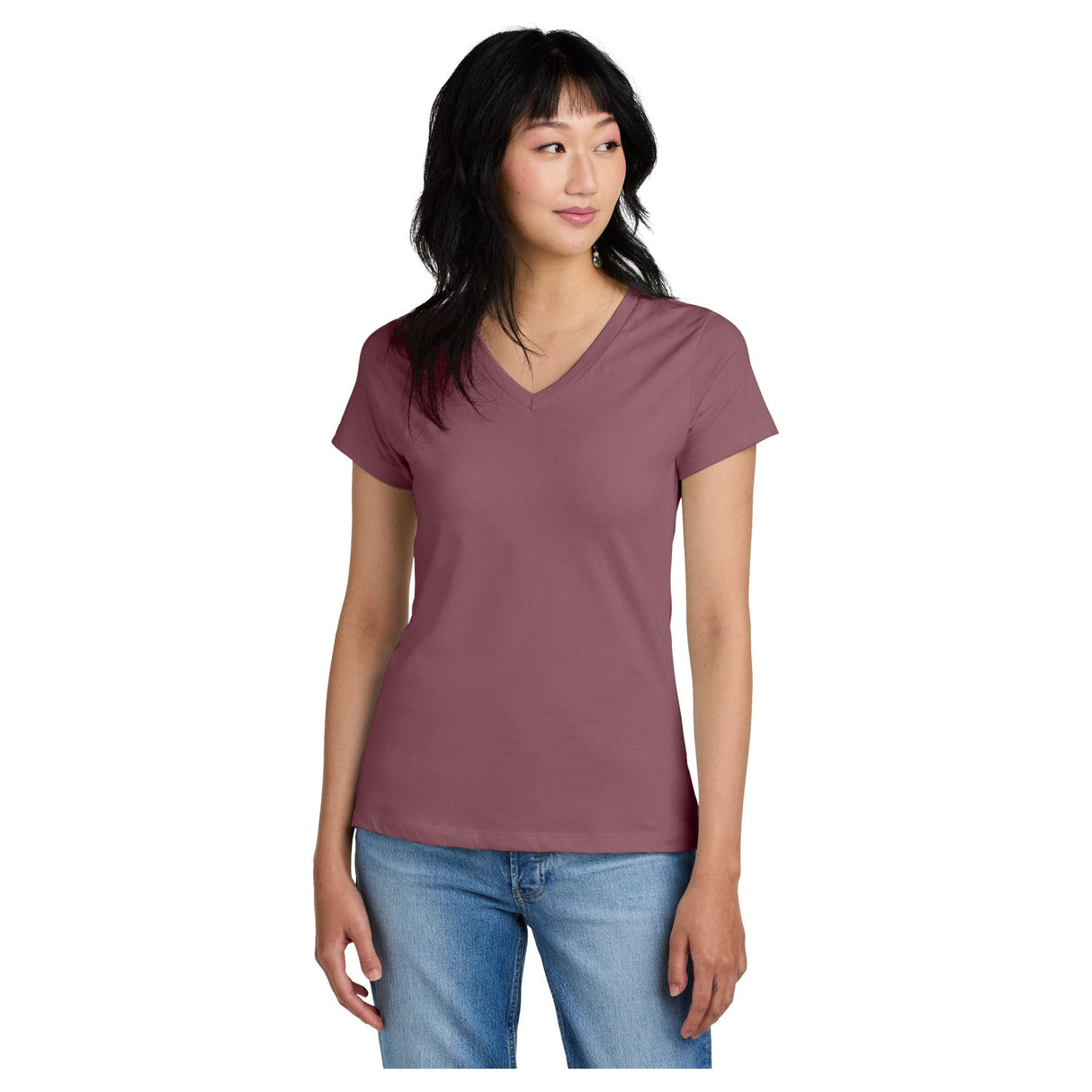 Ladies Perfect Weight V-Neck Tee
