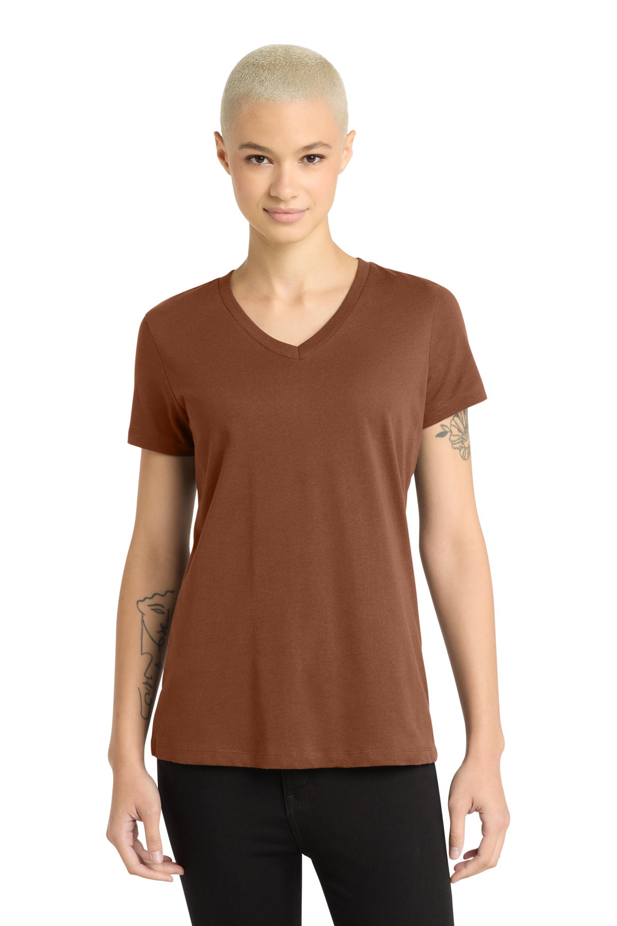 District DM1170L Women’s Perfect Tri Crewneck Tee