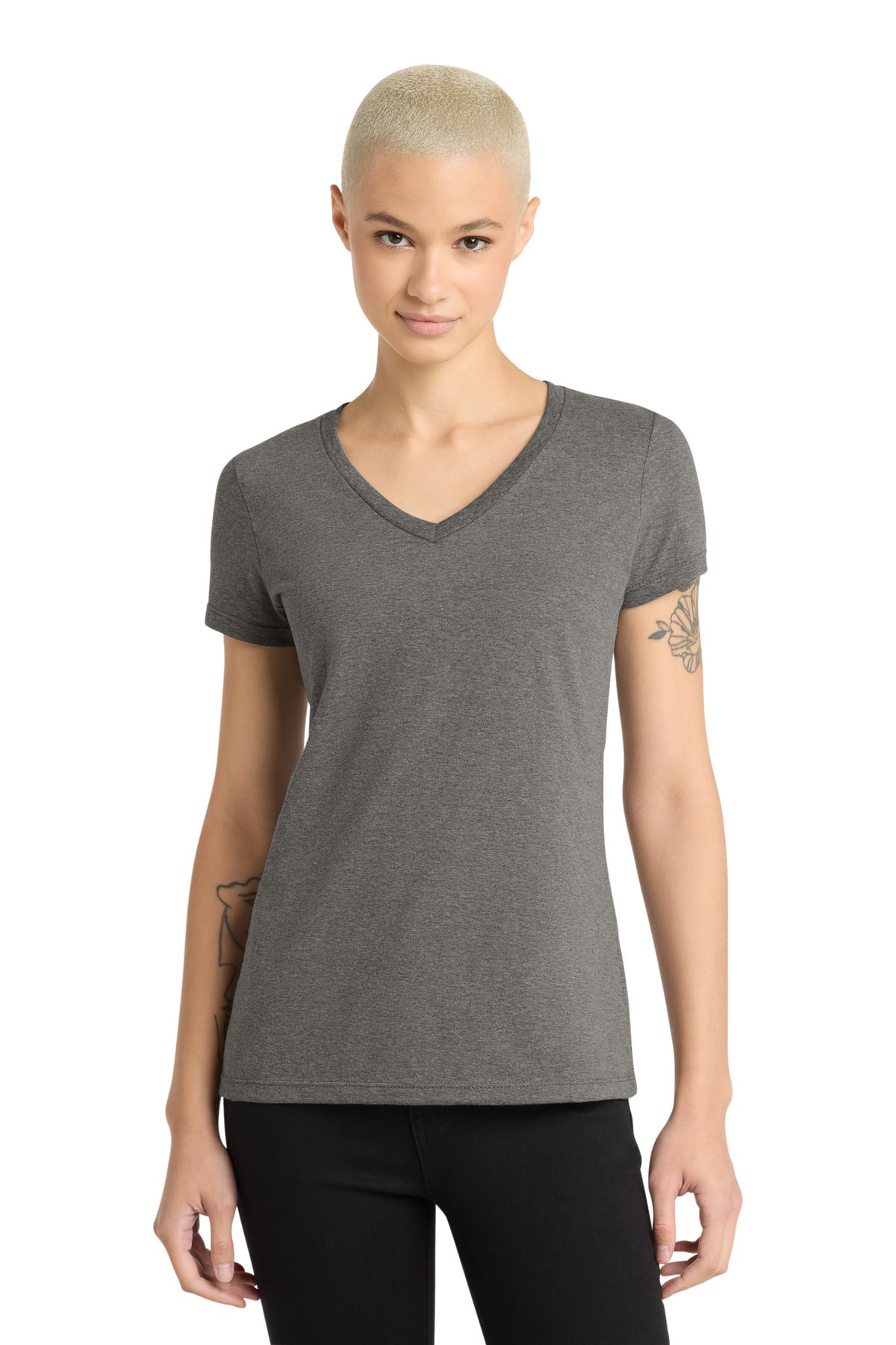 District DM1170L Women’s Perfect Tri Crewneck Tee
