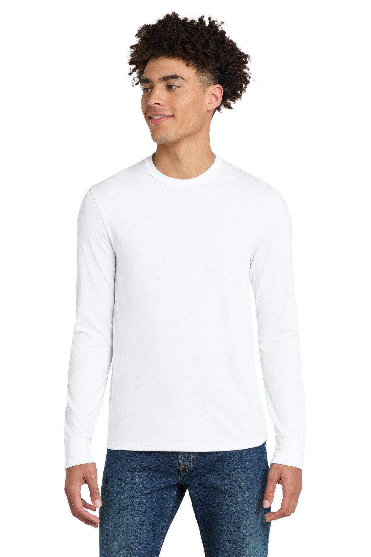 District ® Perfect Tri ® Long Sleeve Tee . DM132 - District DM132