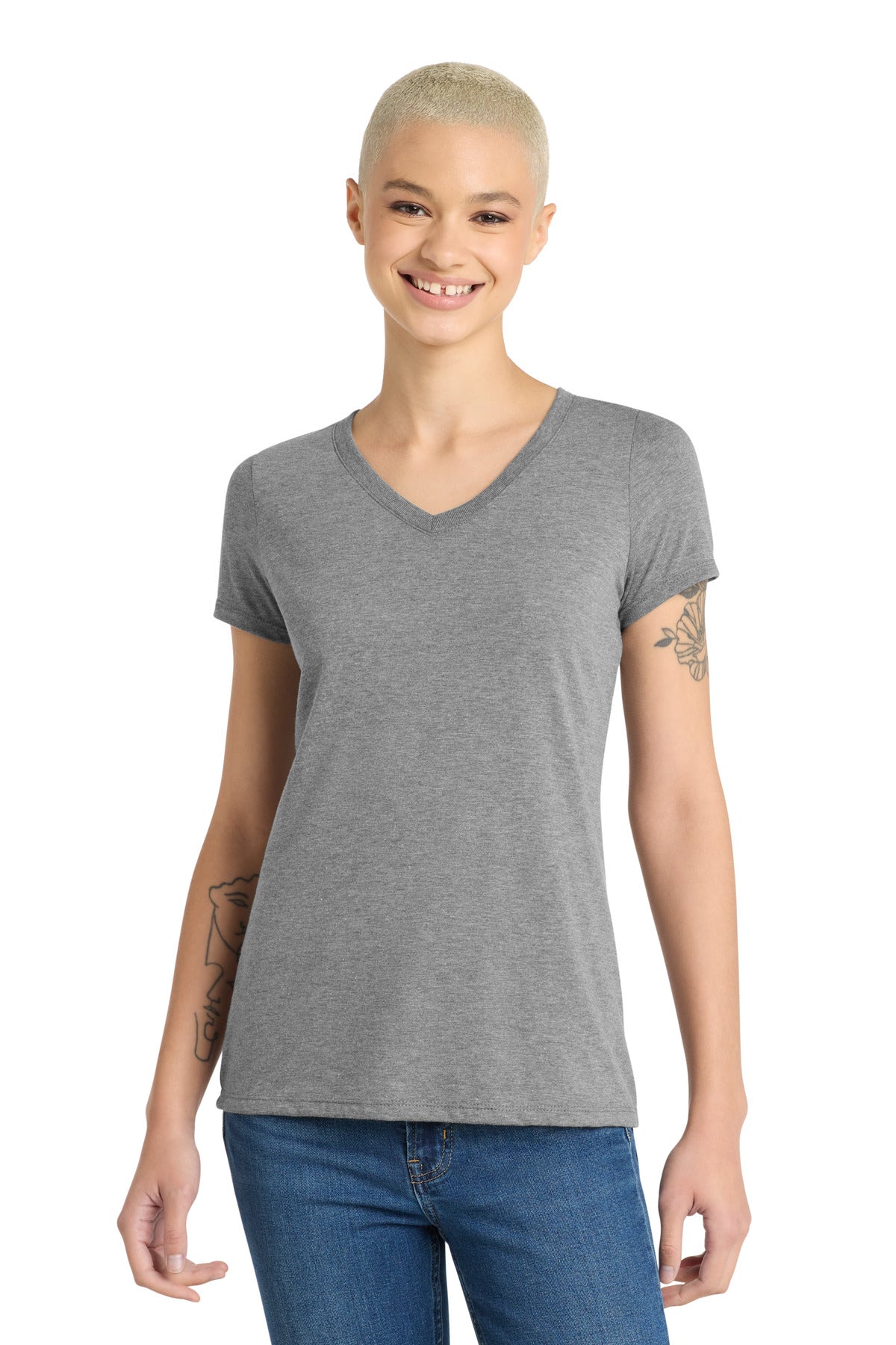 District ® Women's Perfect Tri ® V-Neck Tee. DM1350L - District DM1350L