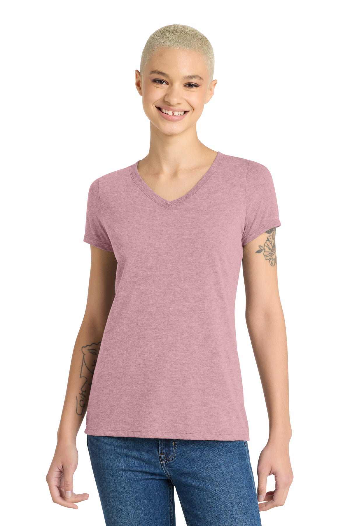 District ® Women's Perfect Tri ® V-Neck Tee. DM1350L - District DM1350L