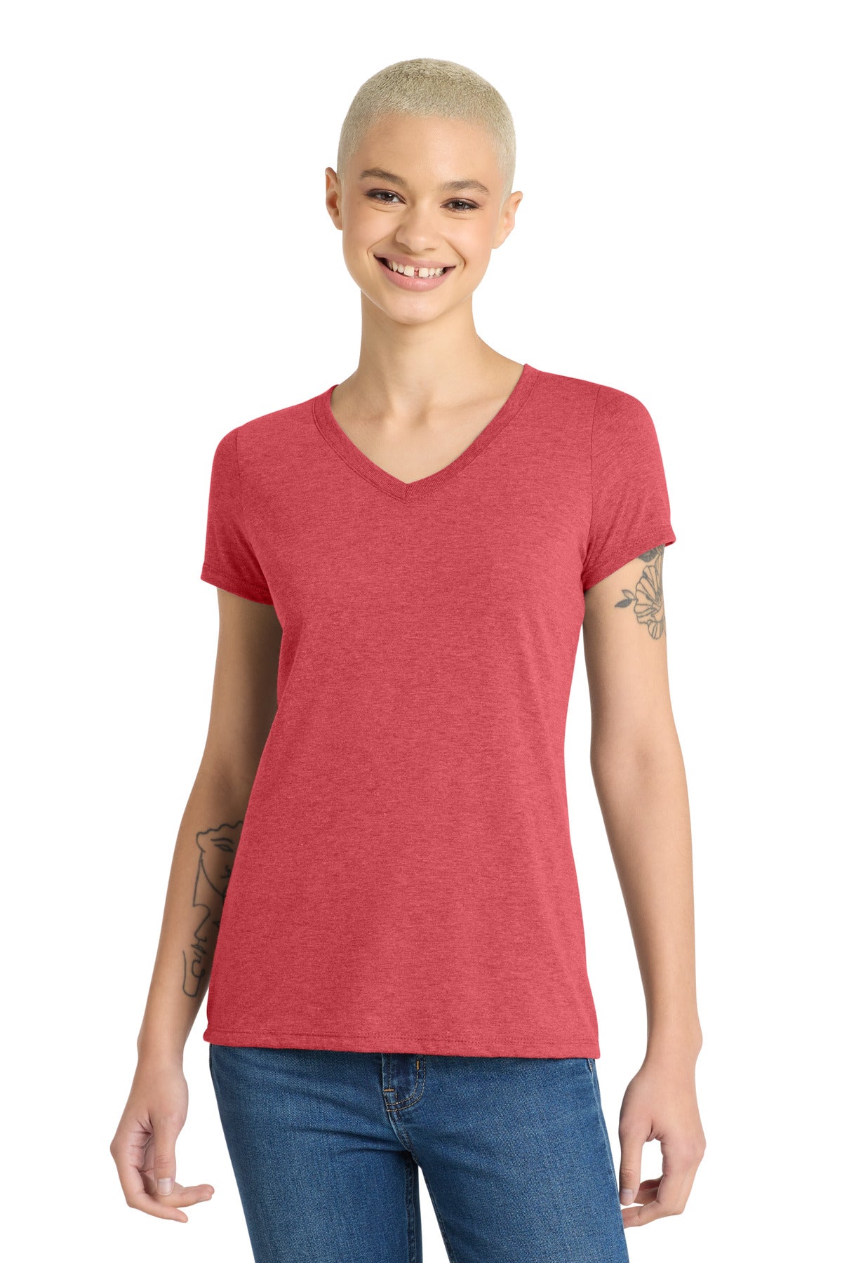 District ® Women's Perfect Tri ® V-Neck Tee. DM1350L - District DM1350L