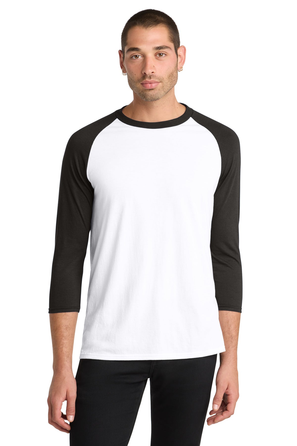 District ® Perfect Tri ® 3/4-Sleeve Raglan. DM136 - District DM136