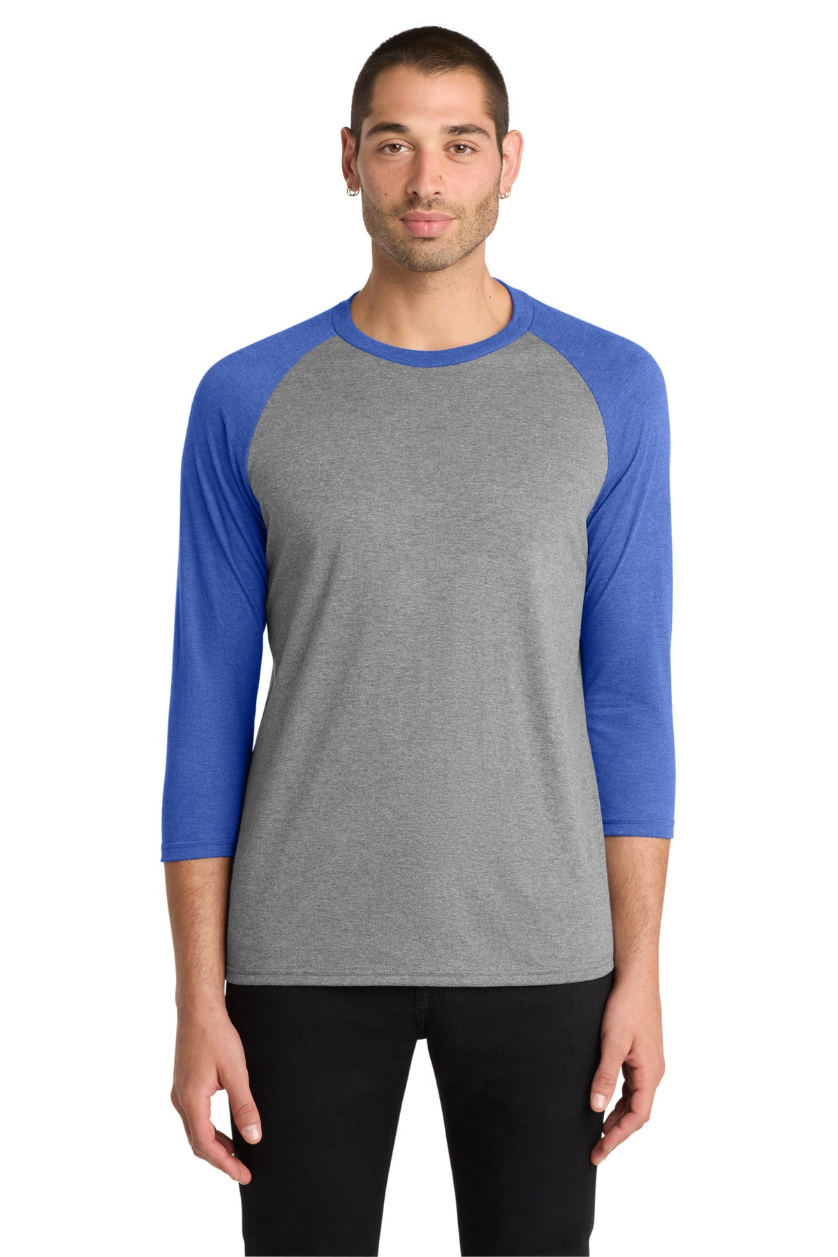 District ® Perfect Tri ® 3/4-Sleeve Raglan. DM136 - District DM136
