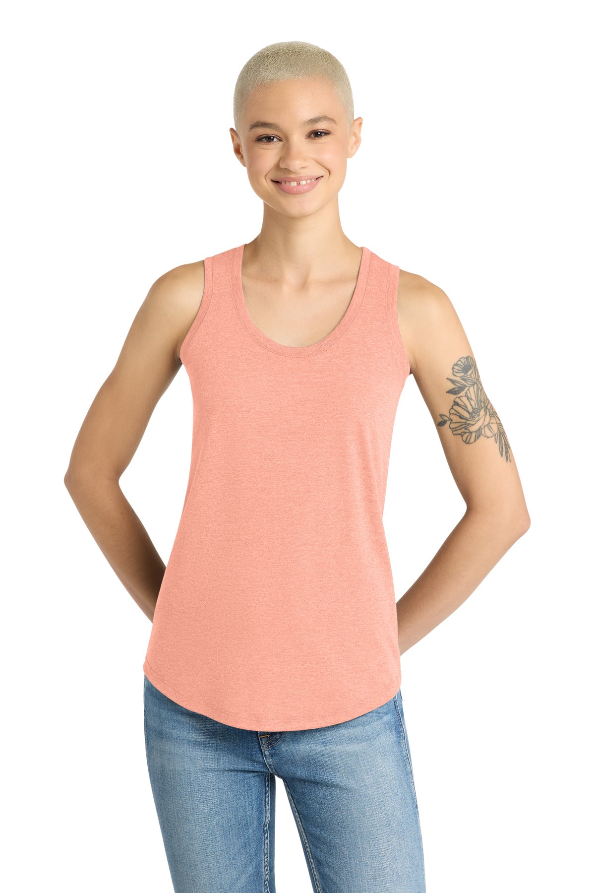 District ® Women's Perfect Tri ® Racerback Tank. DM138L - District DM138L