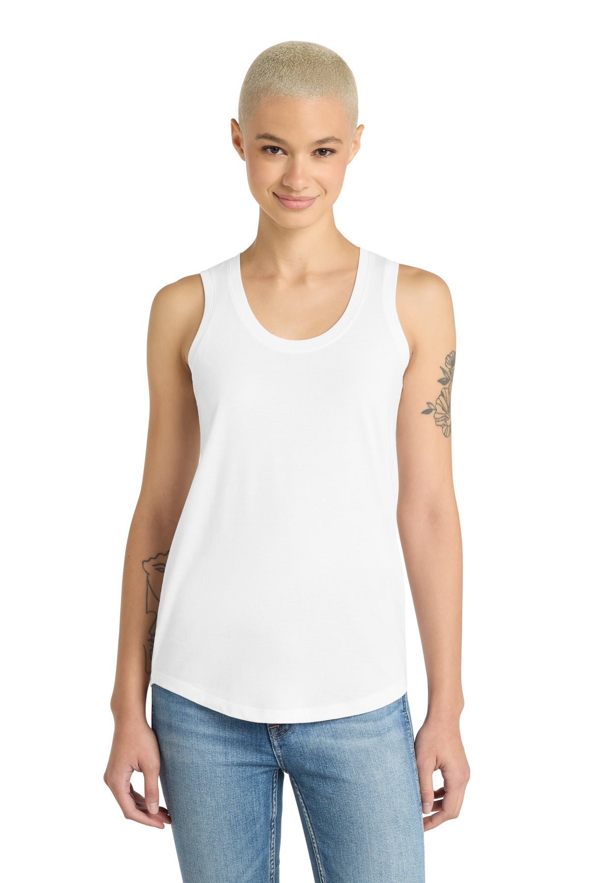 District DM138L Perfect Tri Racerback Tank