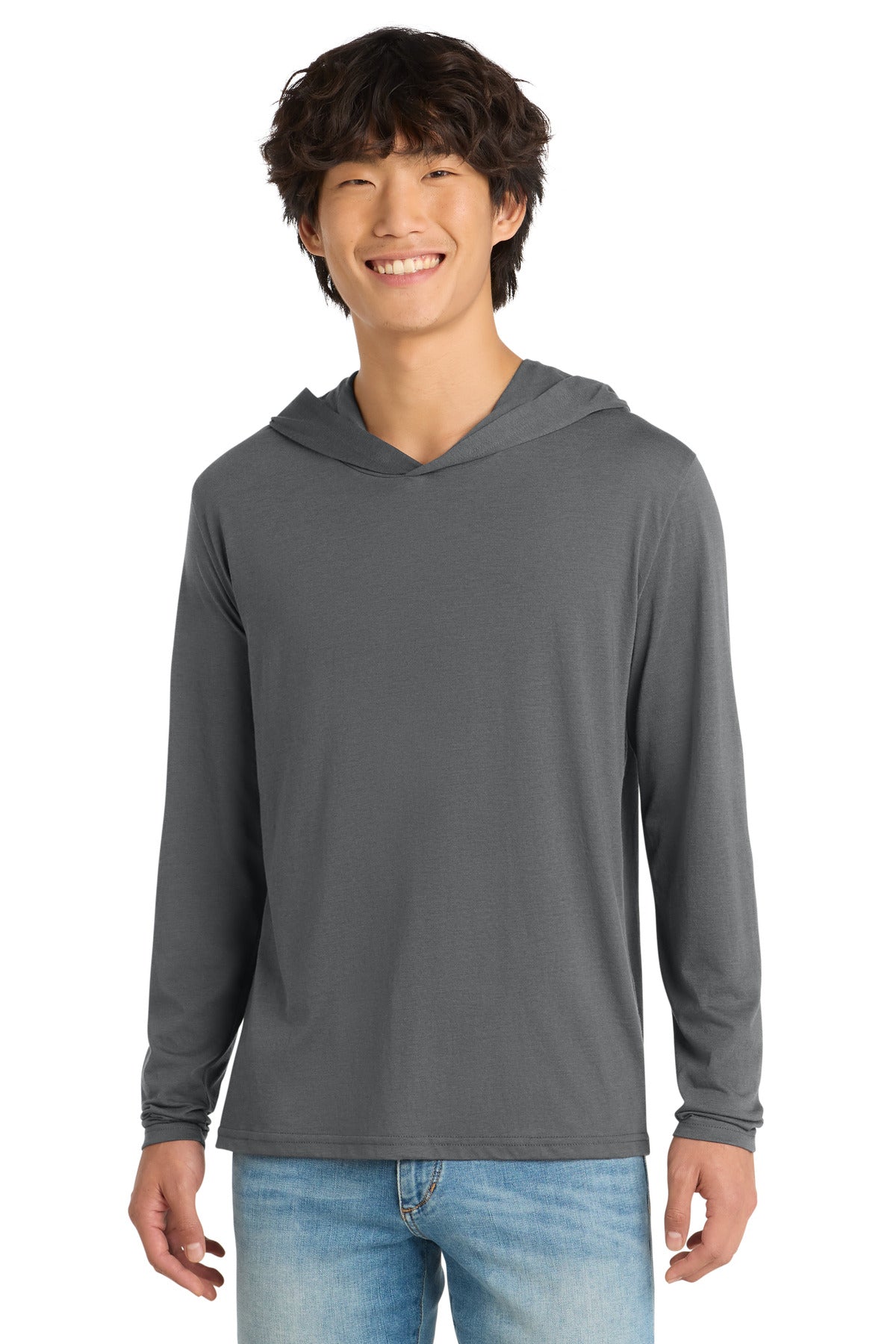 District ® Perfect Tri ® Long Sleeve Hoodie. DM139 - District DM139