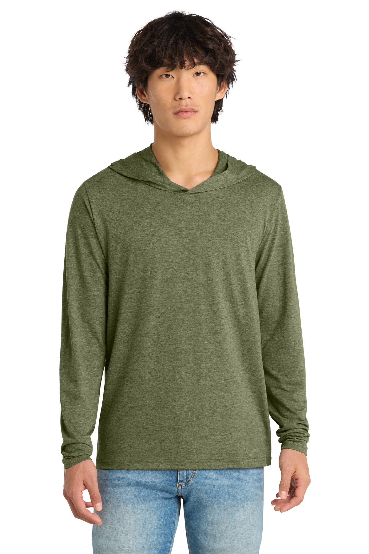 District ® Perfect Tri ® Long Sleeve Hoodie. DM139 - District DM139