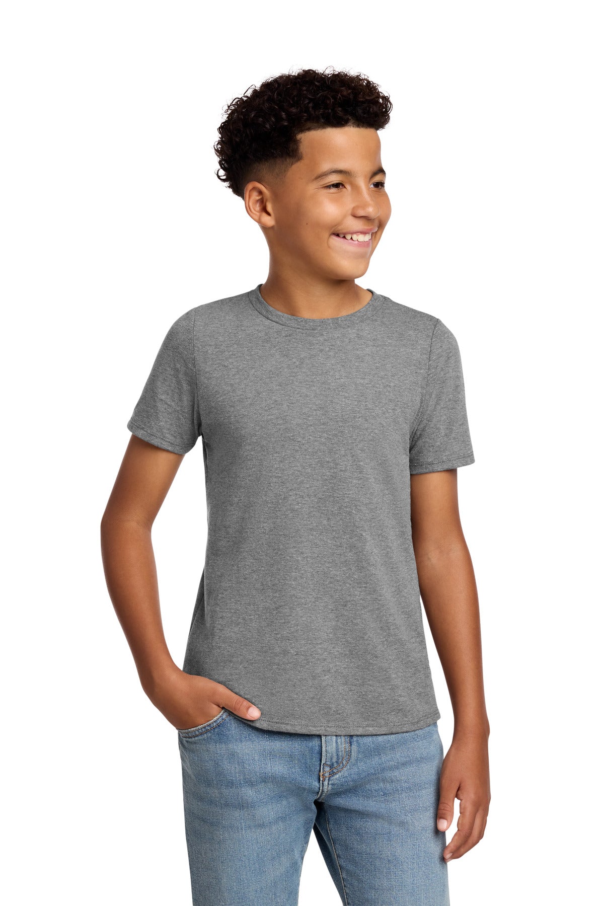 District ® Youth Perfect Blend ® CVC Tee DT108Y - District DT108Y
