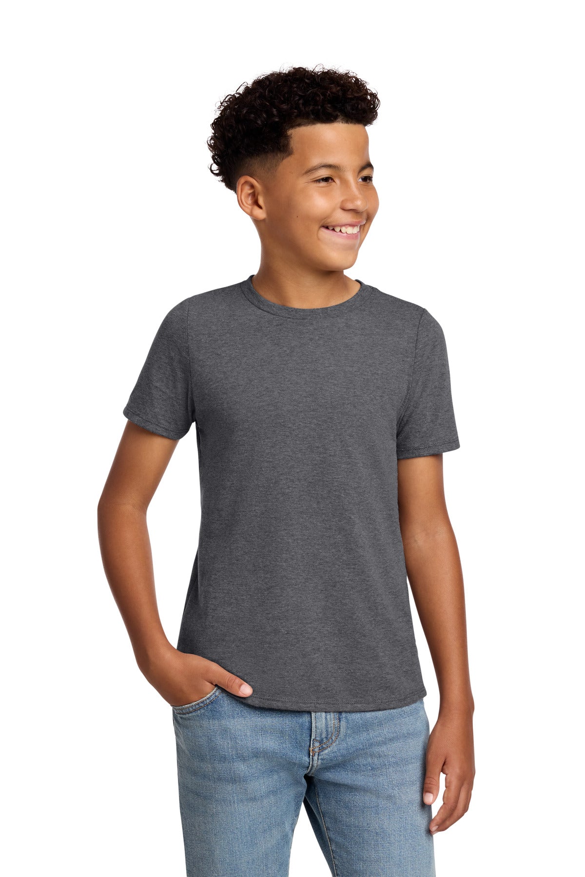 District ® Youth Perfect Blend ® CVC Tee DT108Y - District DT108Y