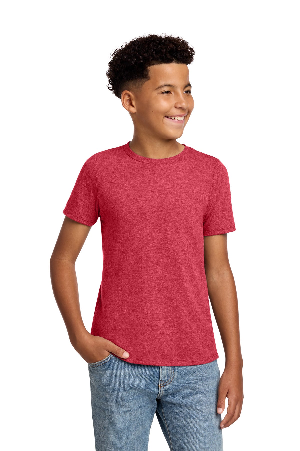 District ® Youth Perfect Blend ® CVC Tee DT108Y - District DT108Y