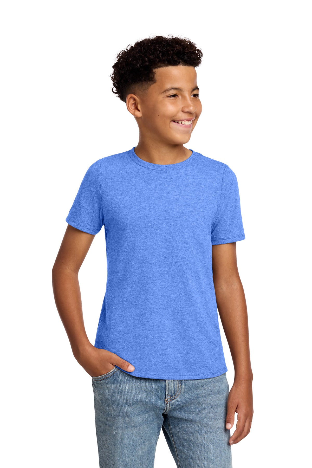 District ® Youth Perfect Blend ® CVC Tee DT108Y - District DT108Y