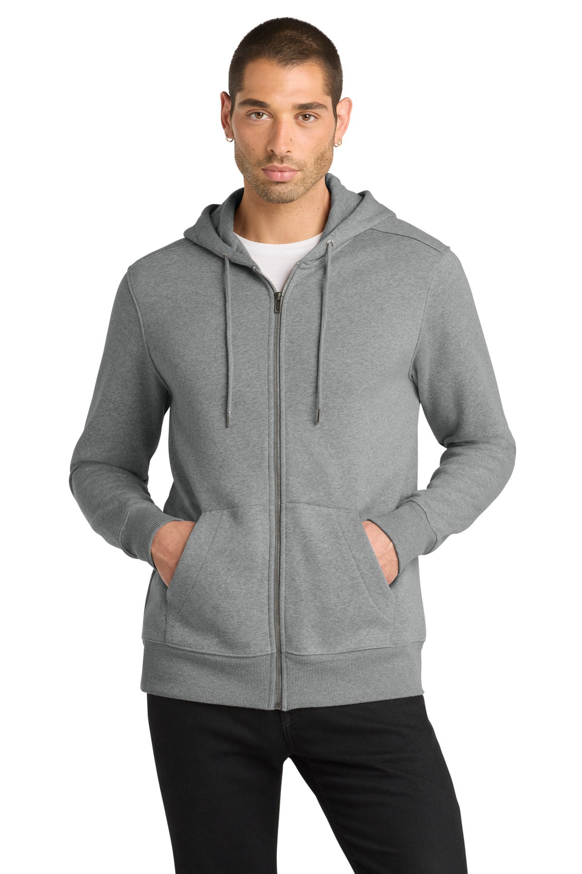 District ® Perfect Weight ® Fleece Full-Zip Hoodie DT1103 - District DT1103