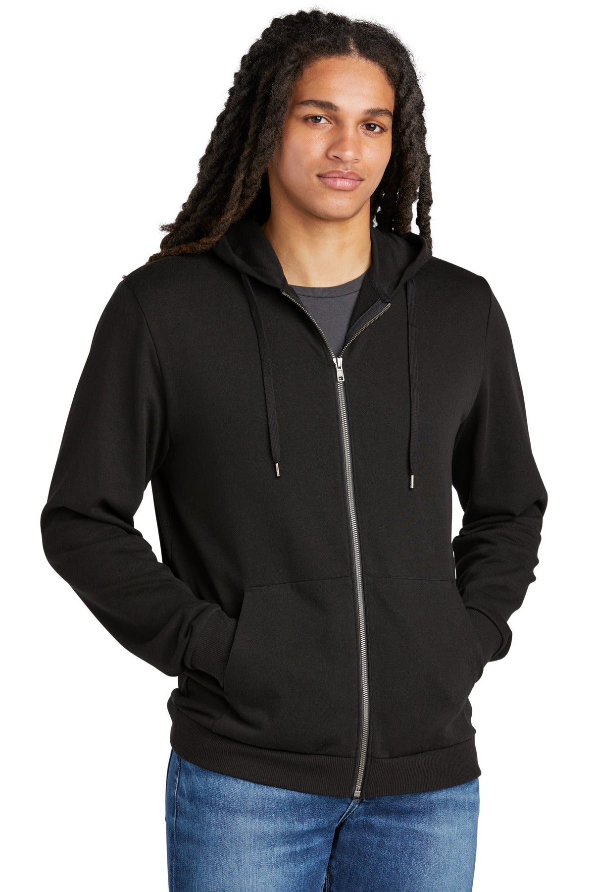 District ® Perfect Tri ® Fleece Full-Zip Hoodie DT1302 - District DT1302
