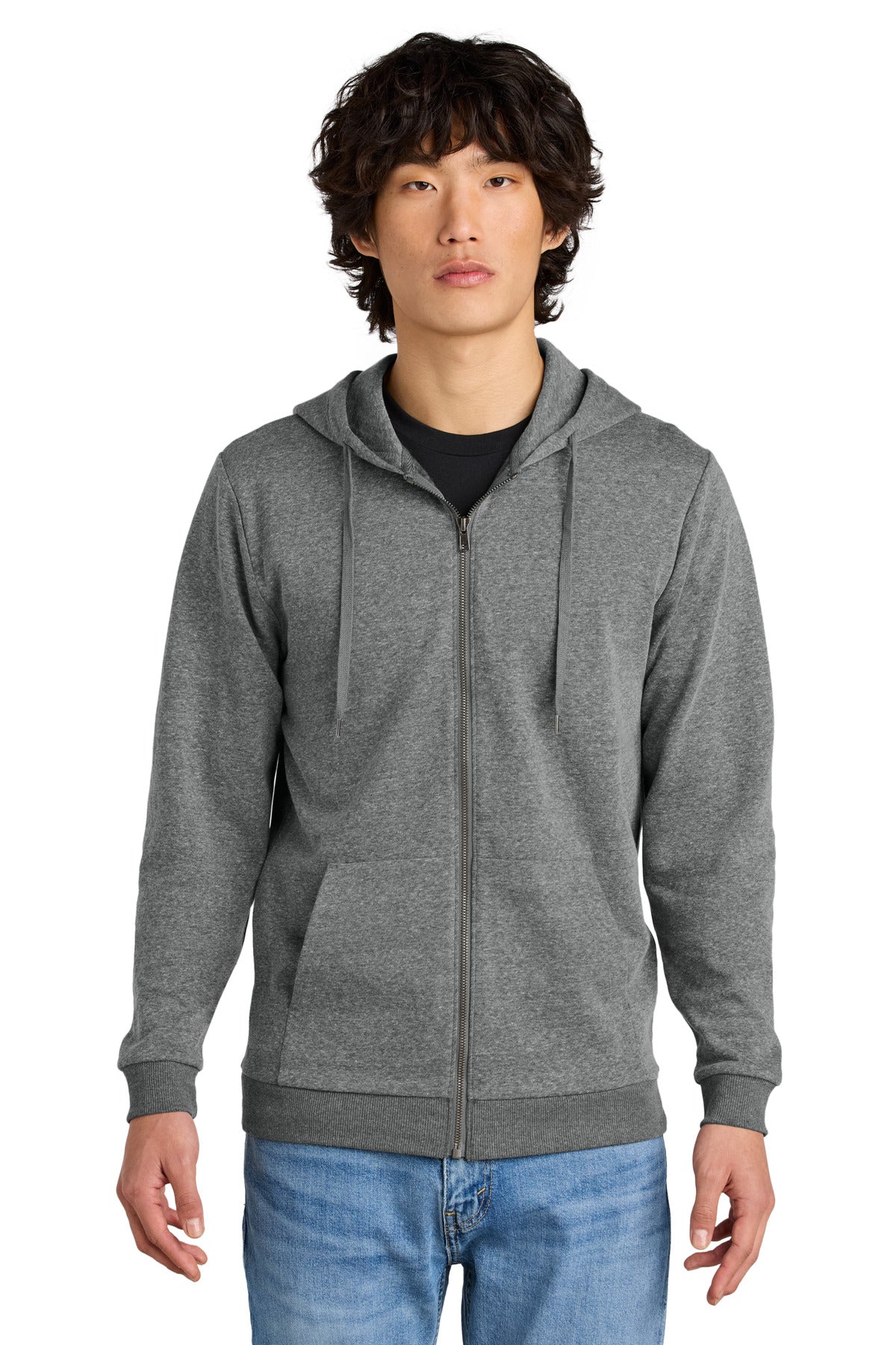 District ® Perfect Tri ® Fleece Full-Zip Hoodie DT1302 - District DT1302