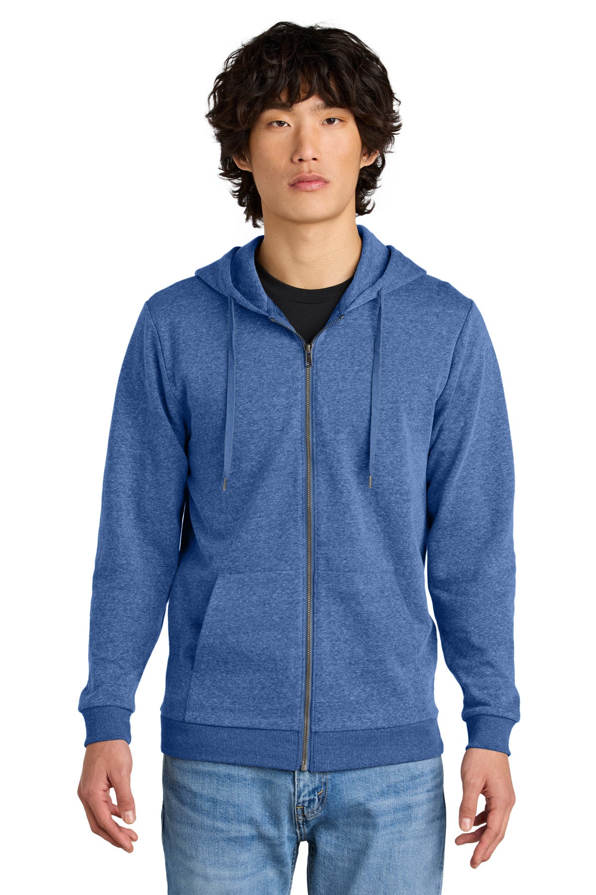 District ® Perfect Tri ® Fleece Full-Zip Hoodie DT1302 - District DT1302