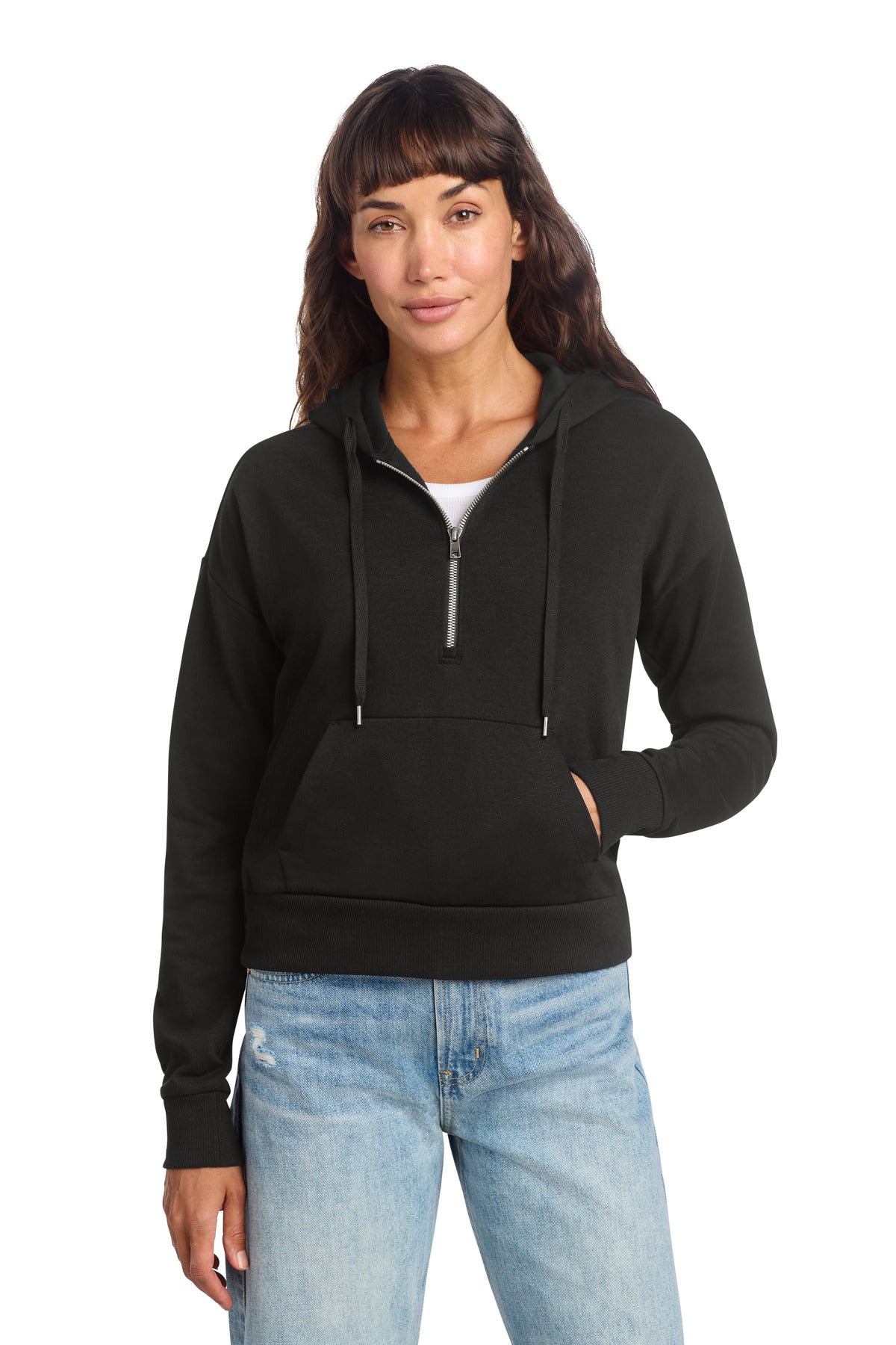 District ® Women's Perfect Tri ® Fleece 1/2-Zip Pullover DT1311 - District DT1311