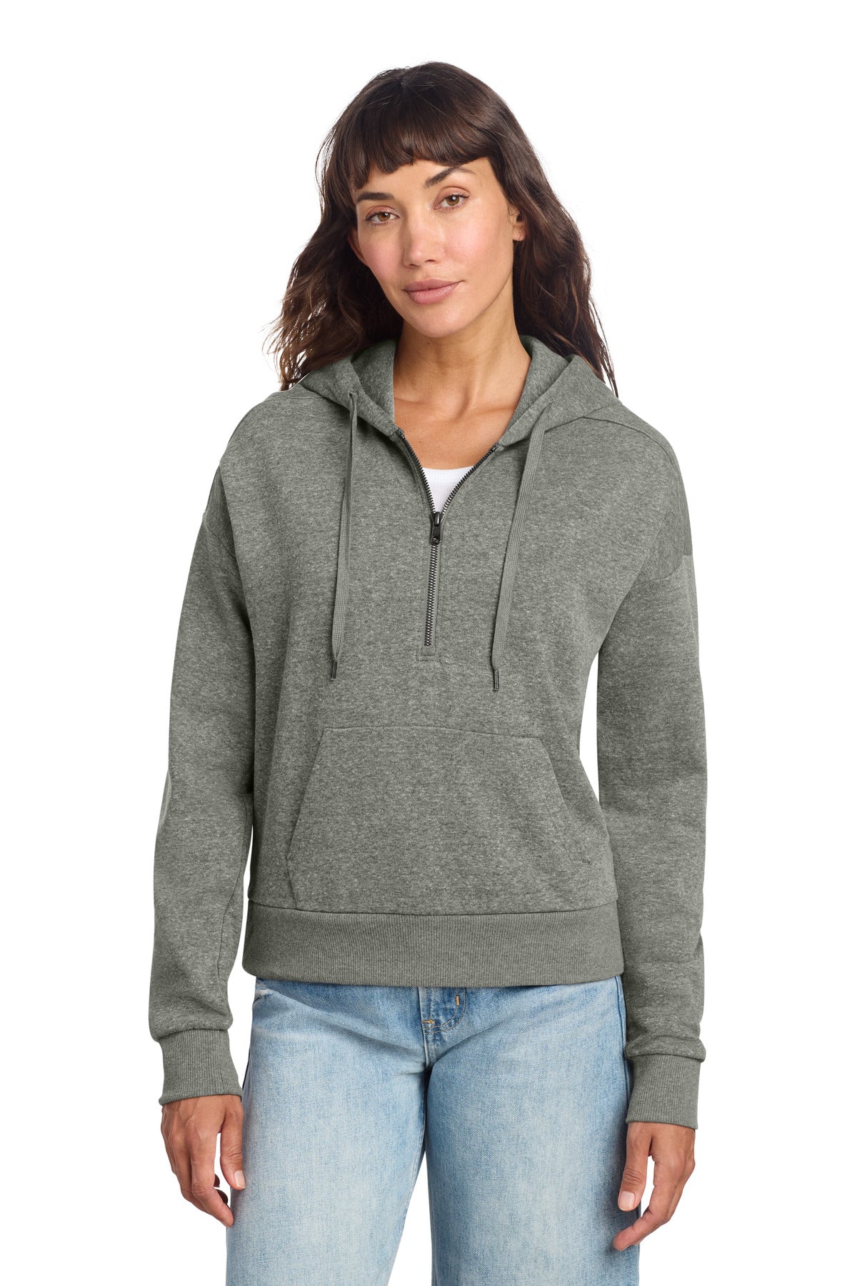 District ® Women's Perfect Tri ® Fleece 1/2-Zip Pullover DT1311 - District DT1311