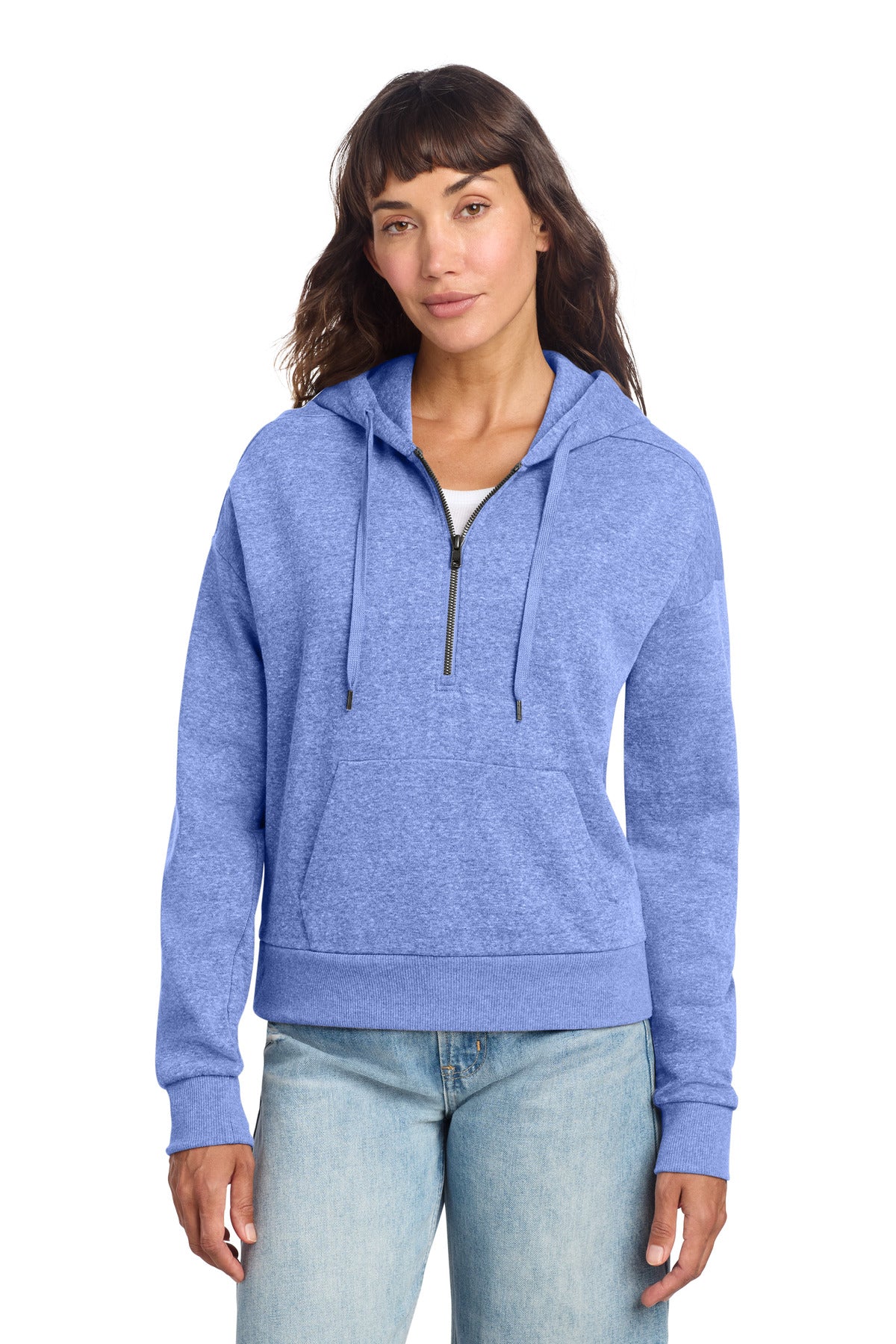 District ® Women's Perfect Tri ® Fleece 1/2-Zip Pullover DT1311 - District DT1311