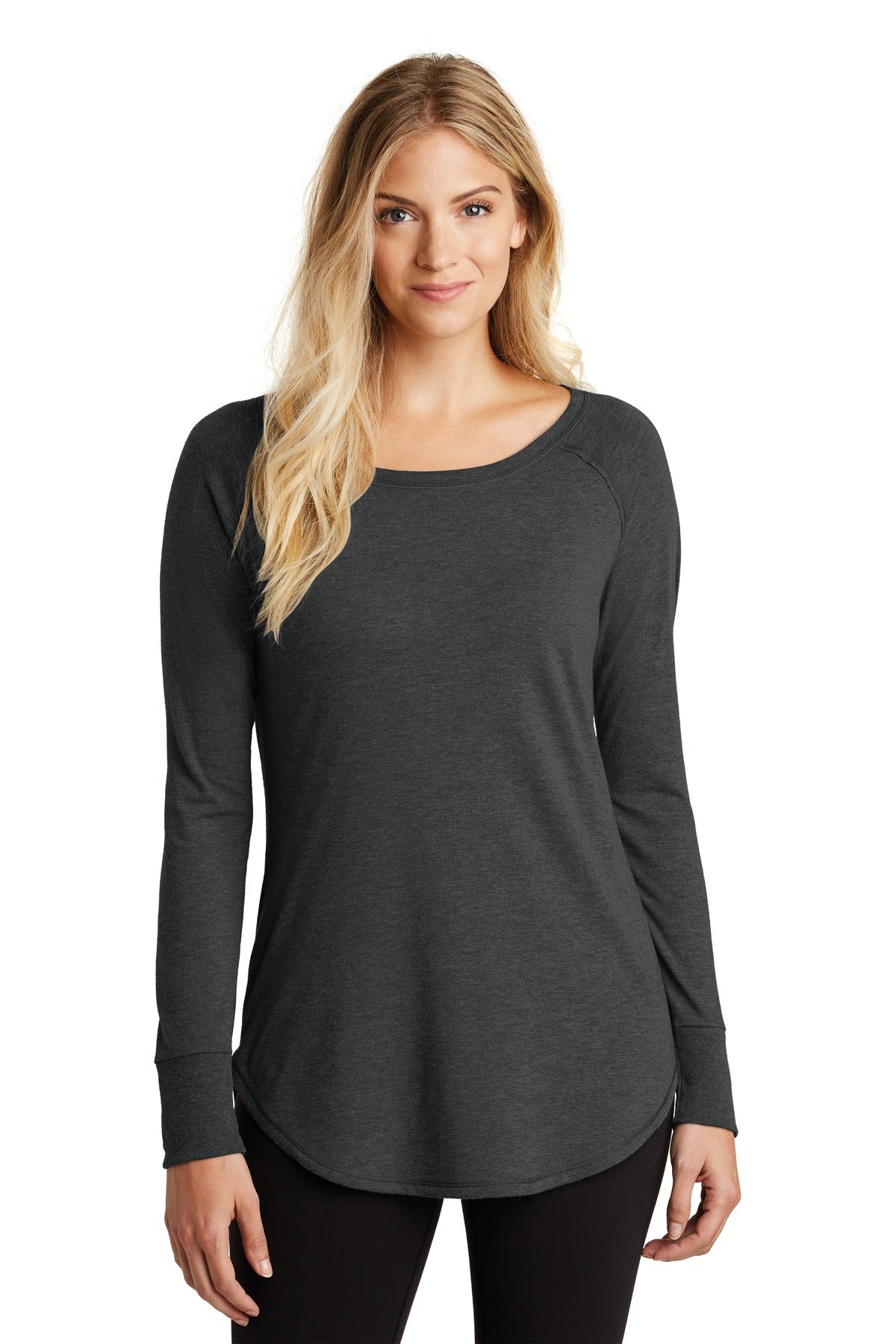 District ® Women's Perfect Tri ® Long Sleeve Tunic Tee. DT132L - District DT132L